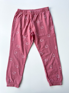 Imagen de Conjunto pijama 2 piezas Zara niña color rosa y blanco Talle 6/7