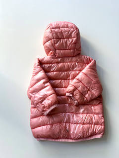 Campera Inflada Minimimo Rosa Metalica Niña 6 Meses - comprar online