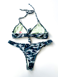 Bikini Paula Cahen danvers talle 3 camuflado verde - comprar online