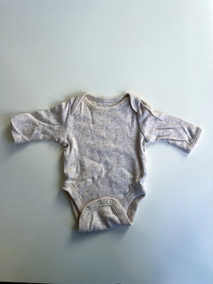 Body mangas largas old navy beige talle 0meses