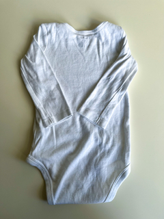 Body Manga Larga Carters Blanco 12 Meses - comprar online