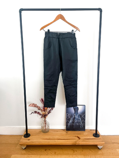 Pantalon Engomado Merci Beaucoup Negro Talle 1 No Cher Rap