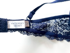 Corpiño Victoria Secret azul oscuro talle 34 C - comprar online