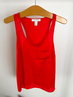 Musculosa Forever 21 roja talle S No Rapsodia Cher