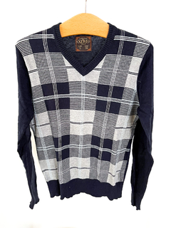 Sweater Hombre XDYE cuadrille talle S - comprar online