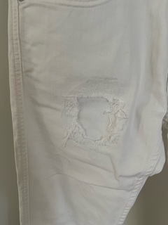 Jeans Hombre Replay blanco con roturas con bolsillos talle 28 - FASHION MARKET BA