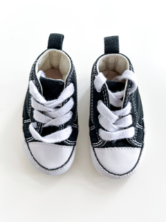 Zapatillas bebe converse talle 3us negro - comprar online