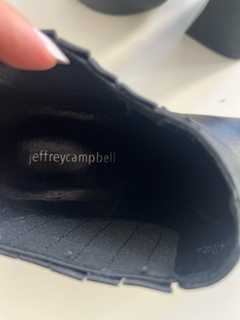 Imagen de Zapatos botas negra Jeffre Y Campbell con detalle en los contado Talle 38