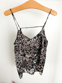 Musculosa H&M estampada tipo animal print talle 4 No jazmin Rapsodia - comprar online