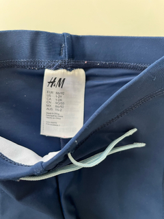 Traje de baño h&m niño azul oscuro 1-2 años - comprar online