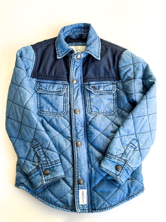 Campera azul Abercombie niño 7-8 años