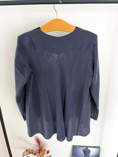 Blusa Weekend De Seda Con Encaje Talle 38 Italiano - FASHION MARKET BA