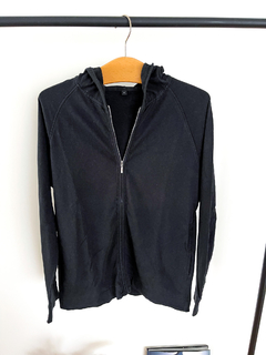 Campera negra basica hombre talle S - comprar online