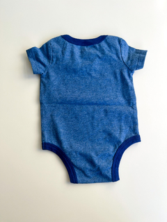 Body bebe azul melange Nirvana Talle 0-3 Meses en internet