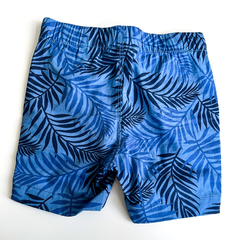 Short H&M celeste oscuro estampado plantas Talle 5-6 años - comprar online