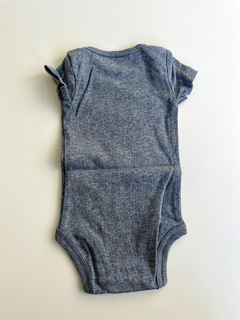 Body Carters simple joys mangas cortas gris oscuro talle nb