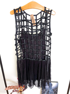 Vestido Free People Negro Talle M No Jazmin Rapsodia Cher - comprar online