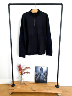 Sweater Hombre Hugo Boss Con Medio Cierre Talle XL