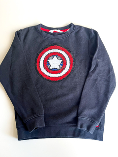 Buzo Con Diseño Reversible De Marvel Hym Talle 6-8 Años