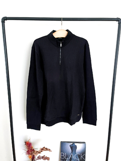 Sweater Hombre Hugo Boss Con Medio Cierre Talle XL en internet