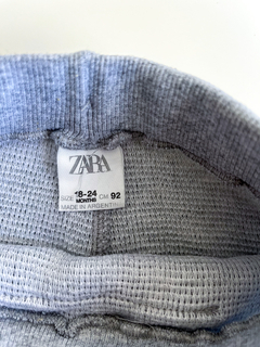 Jogging zara gris con bolsillo adelante 18-24 meses - comprar online