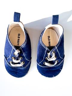 Zapatillas Badanas Old Navy Azules Niño Talle 12-18 Meses