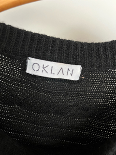 Poncho Oklan Negro Talle U en internet