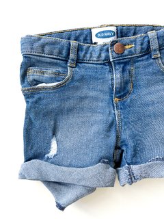 Short Old Navy Niña Nena Jean 5 Años Con Roturas Divino - comprar online