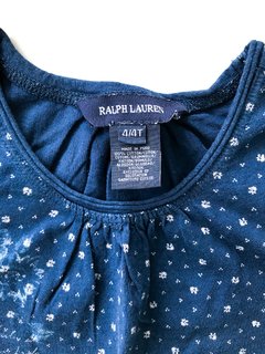 Remera Estampada Nena Polo Ralph Lauren - Talle 4 Años - comprar online