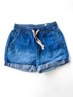 Short Jean H&m Niña Nena Talle 3 - 4 Años Azul