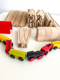 Set De Tren Niños Ikea Traido De Usa Casi Sin Uso - comprar online