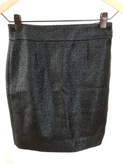 Pollera Banana Republic Negra Talle 0 Us - comprar online