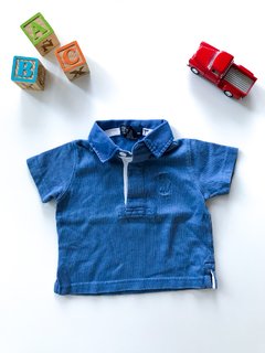 Remera Bebe Polo Ralph Lauren Unisex - T 9 Meses - Usado