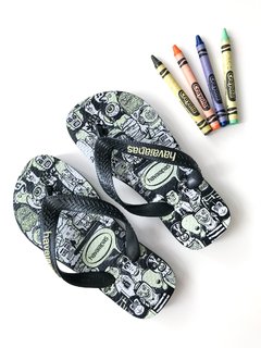 Ojotas Havaianas Niño Talle 25 / 26 - Muy Poco Uso