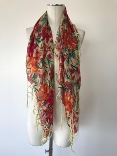 Pashmina Pañuelo Floreado - Nuevo De Usa - comprar online