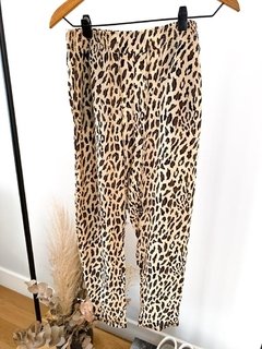 Pantalon Seda Hugo Boss Mujer Animal Print - comprar online