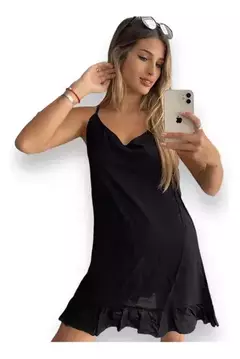 Vestido Solero Con Volados Liviano en internet