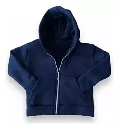 Campera Buzo De Abrigo Con Piel Corderito Niño