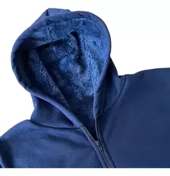 Campera Buzo De Abrigo Con Piel Unisex en internet