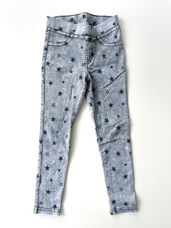 Jean H&m Niña Nena Gris 4 - 5 Años Gris Con Estrellas