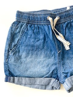 Short Jean H&m Niña Nena Talle 3 - 4 Años Azul - comprar online