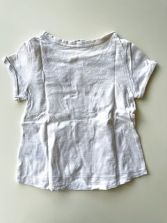 Remera H&m Cremita Bordada Flores 2 - 4 Años en internet