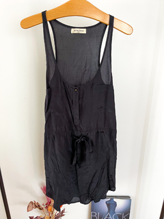 Vestido Jazmin Chebar Negro Corto Talle 1 - comprar online