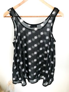 Musculosa Paris Flor Monis T 2 - comprar online