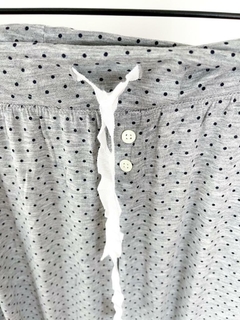 Pantalon De Pijama Gap Body Gris Lunares Talle Xs - tienda online