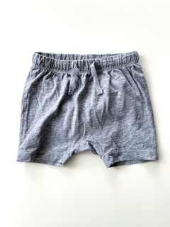 Short Hym Bebe Gris Liso Talle 9-12 Meses