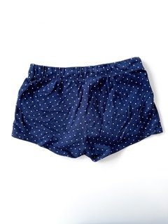 Short H&m Niña Azul Con Lunares Talle 4-5 Años - comprar online