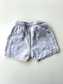 Short De Algodón Zara Bebe Gris Talle 6-9 Meses - comprar online