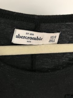 Imagen de Remera Abercrombie & Fitch Niña Talle Xs / 8 Negra