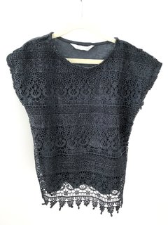 Remera H&m Niña Nena Calada Adelante 6 - 8 Años - comprar online